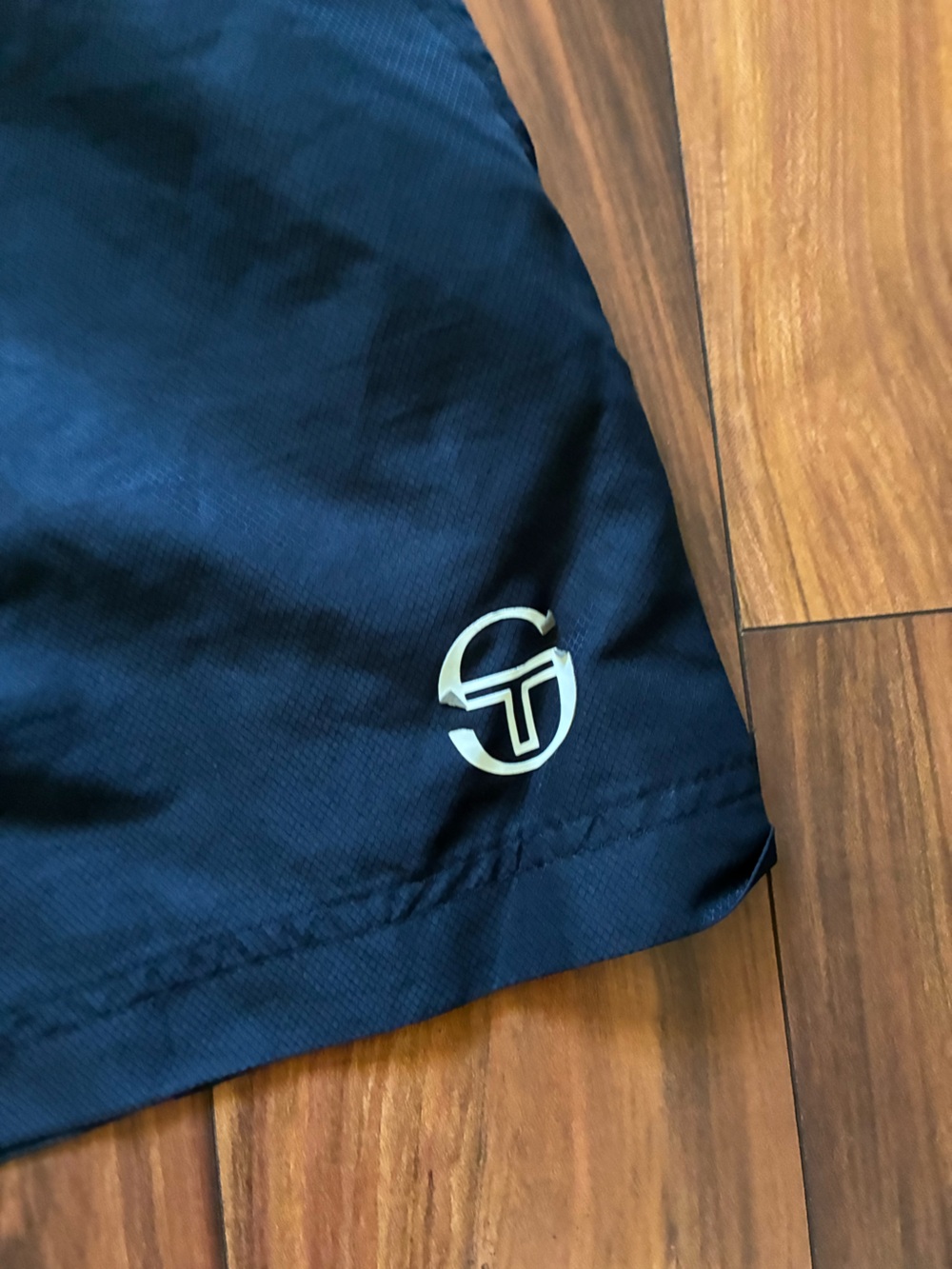 Sergio Tacchini Navy Blue Men's Swim Trunks - Picture 2 of 3